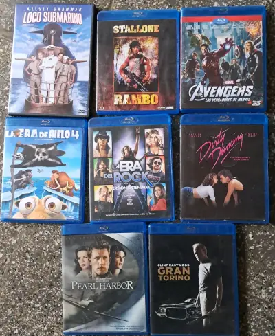 Colección 105 DVD y 7 Blue Ray películas variadas - miniatura 6