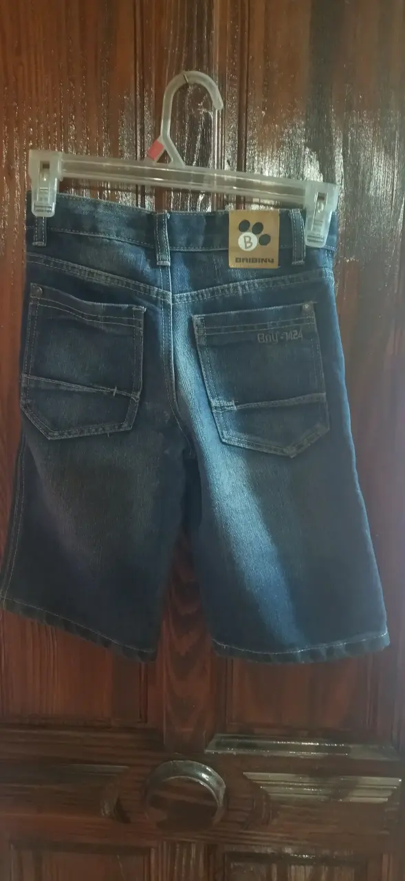 Shorts para niños  en rojo y azul - 4
