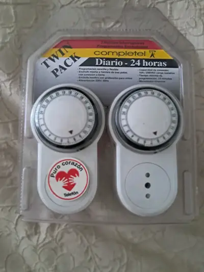 Pack de 2 temporizadores programables CompleTel T-101 - miniatura 1