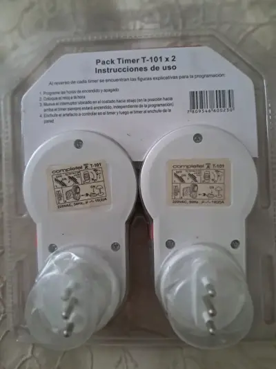 Pack de 2 temporizadores programables CompleTel T-101 - miniatura 2