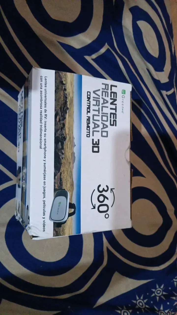 Lentes de Realidad Virtual 3D con Control Remoto - 1