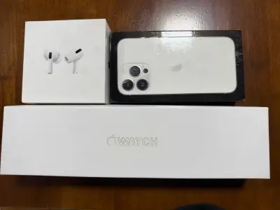 Set Apple: iPhone, AirPods y Apple Watch - miniatura 1
