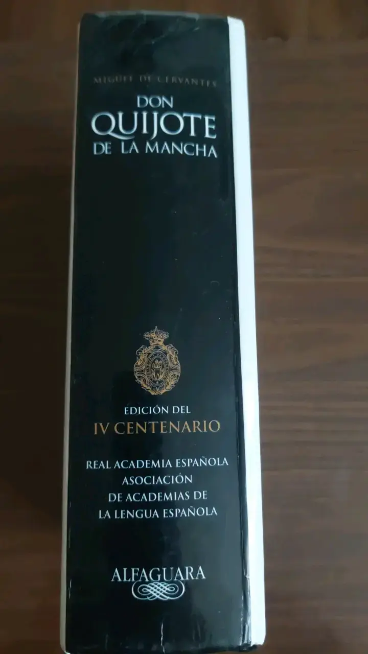 Libro Don Quijote de la Mancha Edición IV Centenario - 3