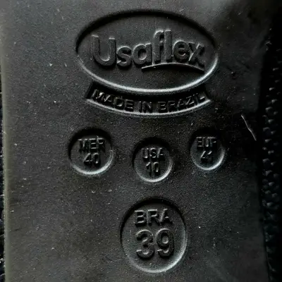 Zapatos Usaflex Negros Talla 40 CL Taco Ancho - miniatura 4
