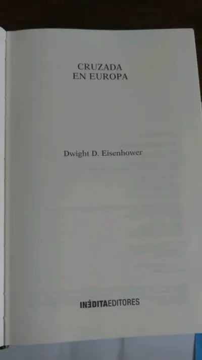 Libro 'Cruzada en Europa' de Dwight D. Eisenhower - miniatura 4