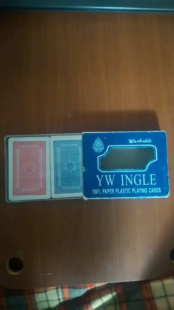 Baraja de Cartas Plásticas Lavables YW Ingle - 2