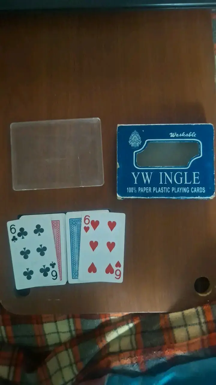Baraja de Cartas Plásticas Lavables YW Ingle - 3