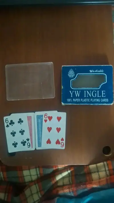 Baraja de Cartas Plásticas Lavables YW Ingle - miniatura 3