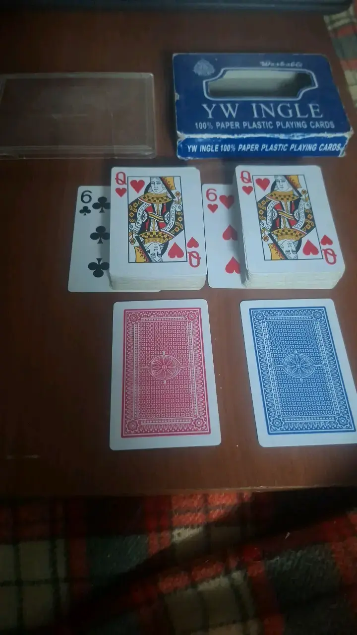 Baraja de Cartas Plásticas Lavables YW Ingle - 5