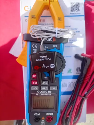 Multímetro de gancho C-Logic 810 con termocupla - miniatura 2