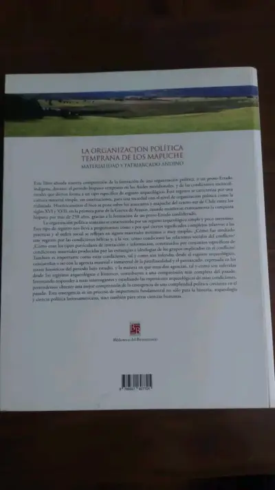 Libro 'La Organización Política Temprana de los Mapuche' - miniatura 2