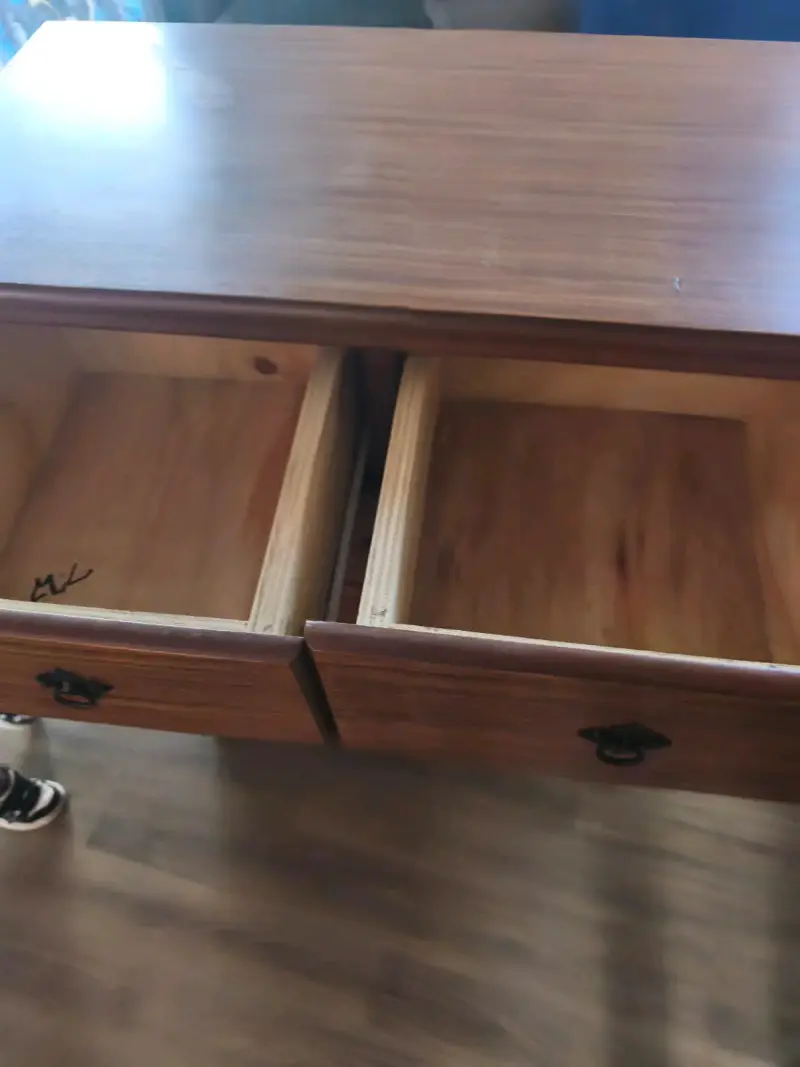 Cómoda de madera con seis cajones - 5