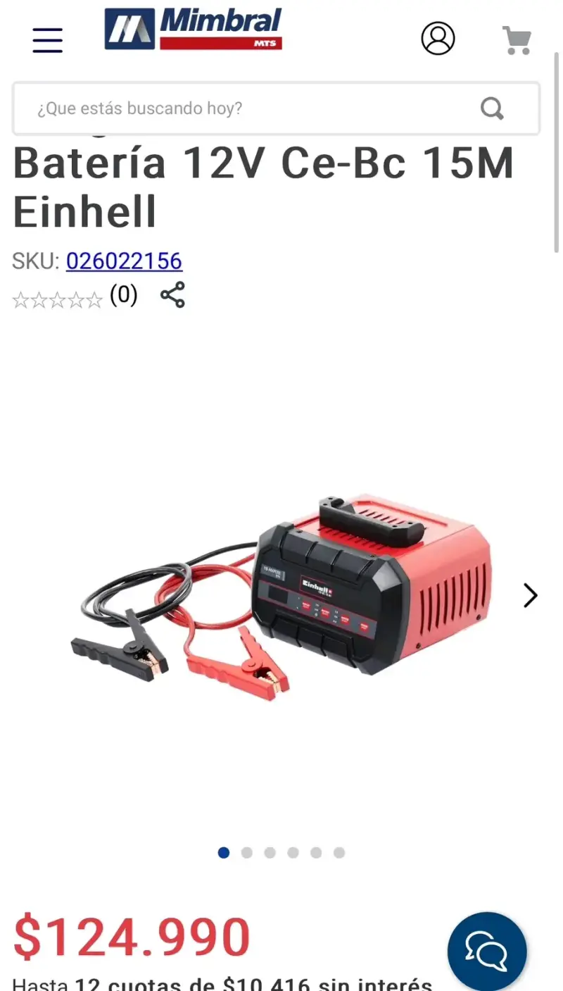 Cargador de Batería 12V Einhell CE-BC 15M - 3