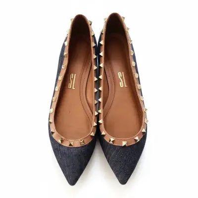 Zapatos Ballerinas Santa Lolla Jeans Talla 40 CL - miniatura 1