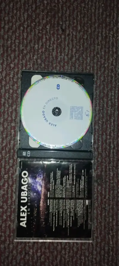 Álbum CD y DVD Alex Ubago En Directo - miniatura 3