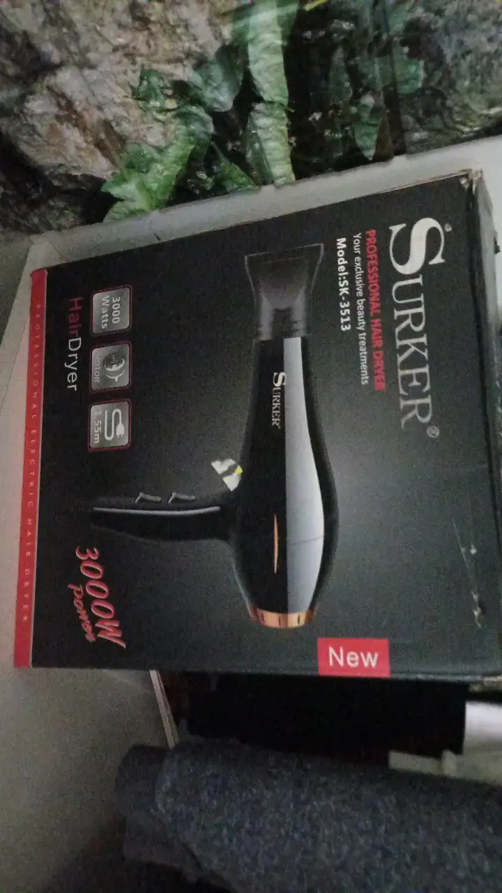 Secador de Pelo Profesional Surker 3000W
