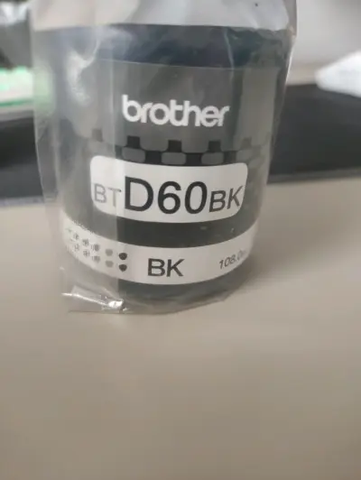 Tinta negra Brother BT D60BK para impresoras - miniatura 1