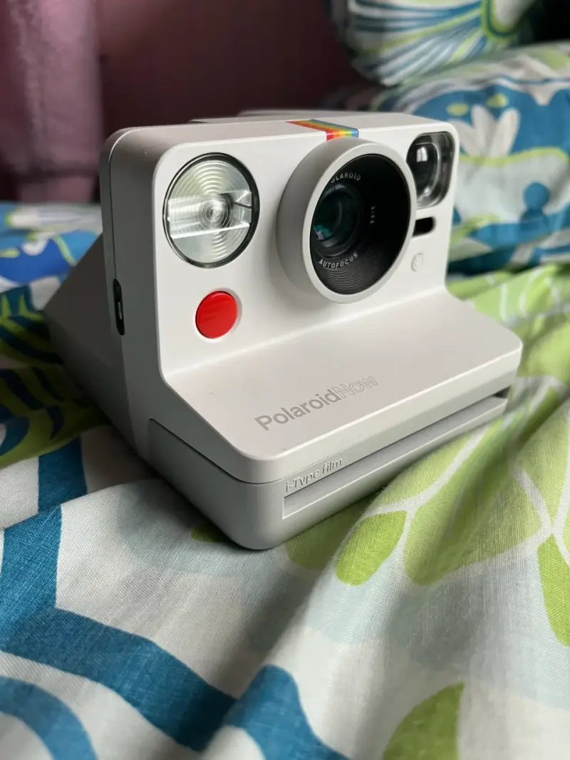 Cámara instantánea Polaroid Now i-Type blanca - 1