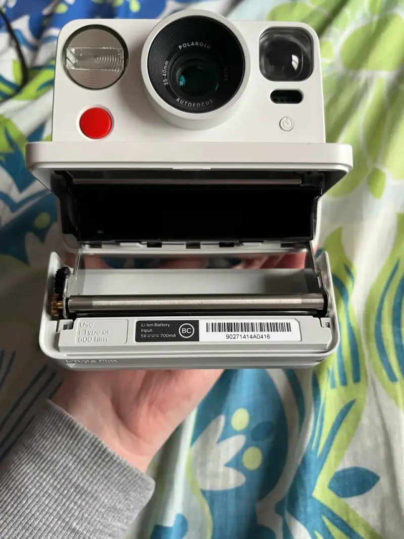 Cámara instantánea Polaroid Now i-Type blanca - 5