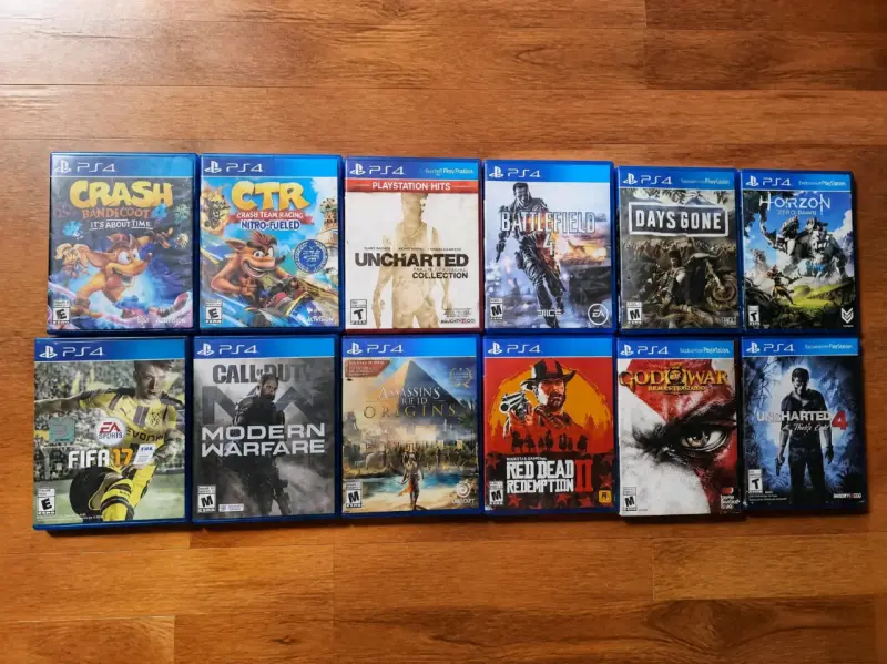 Consola PS4 con juegos y control - 2