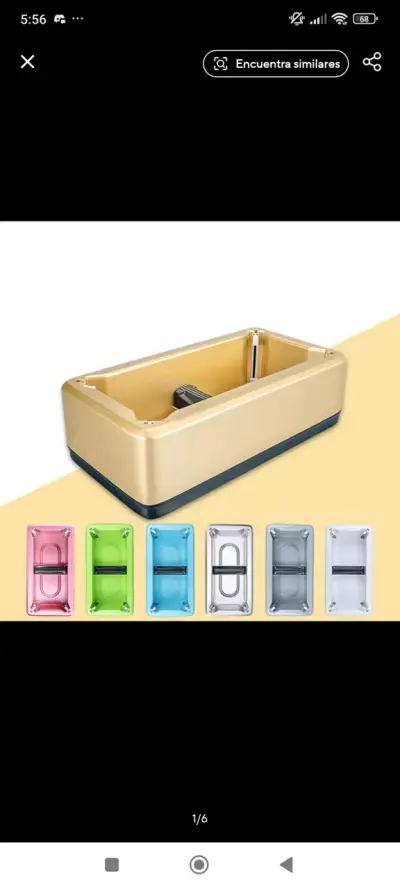 Dispensador de bolsas automático dorado - miniatura 1