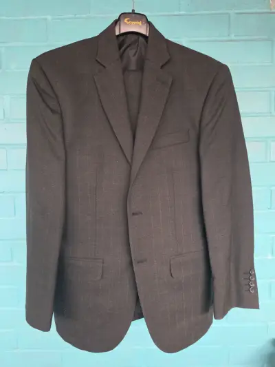 Blazer formal negro para hombre - miniatura 1