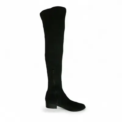 Botas Bucaneras Aldo Negras Talla 40 Taco Bajo - miniatura 2