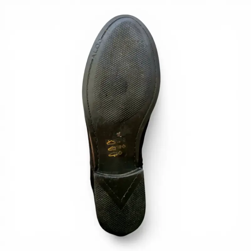 Botas Bucaneras Aldo Negras Talla 40 Taco Bajo - 3