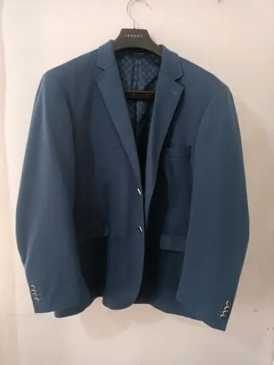 Blazer azul para hombre Johnsons elegante T58 - miniatura 1