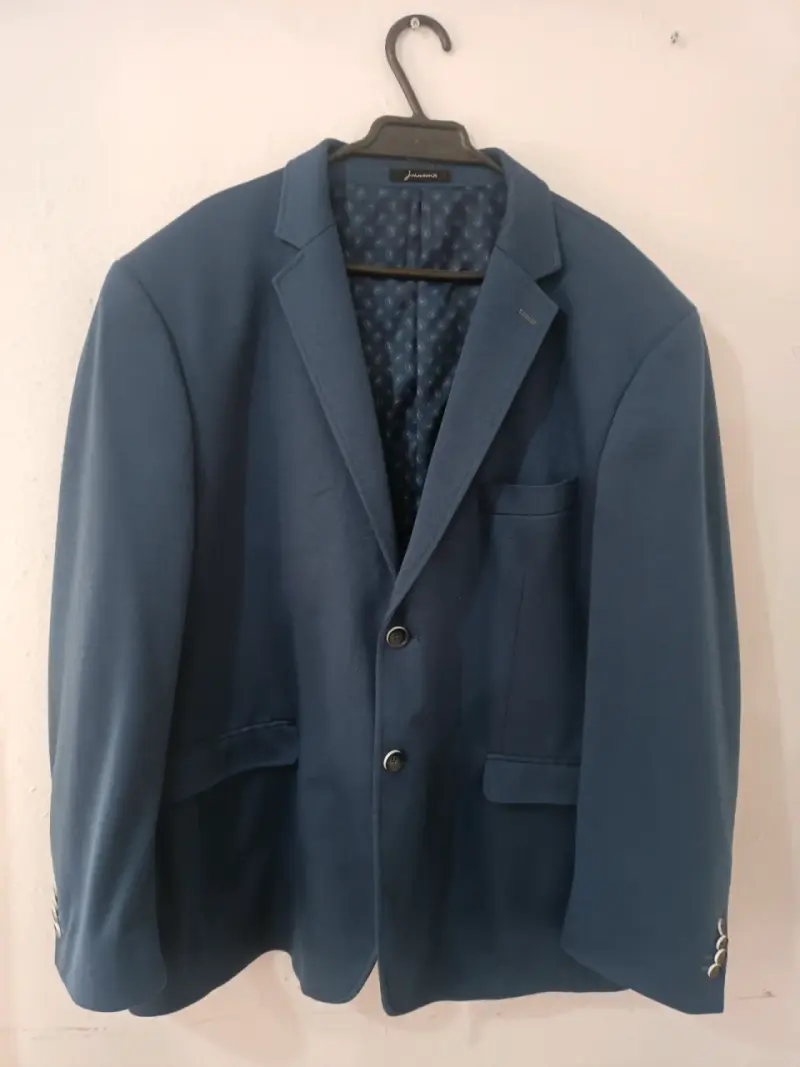 Blazer azul para hombre Johnsons elegante T58 - 5