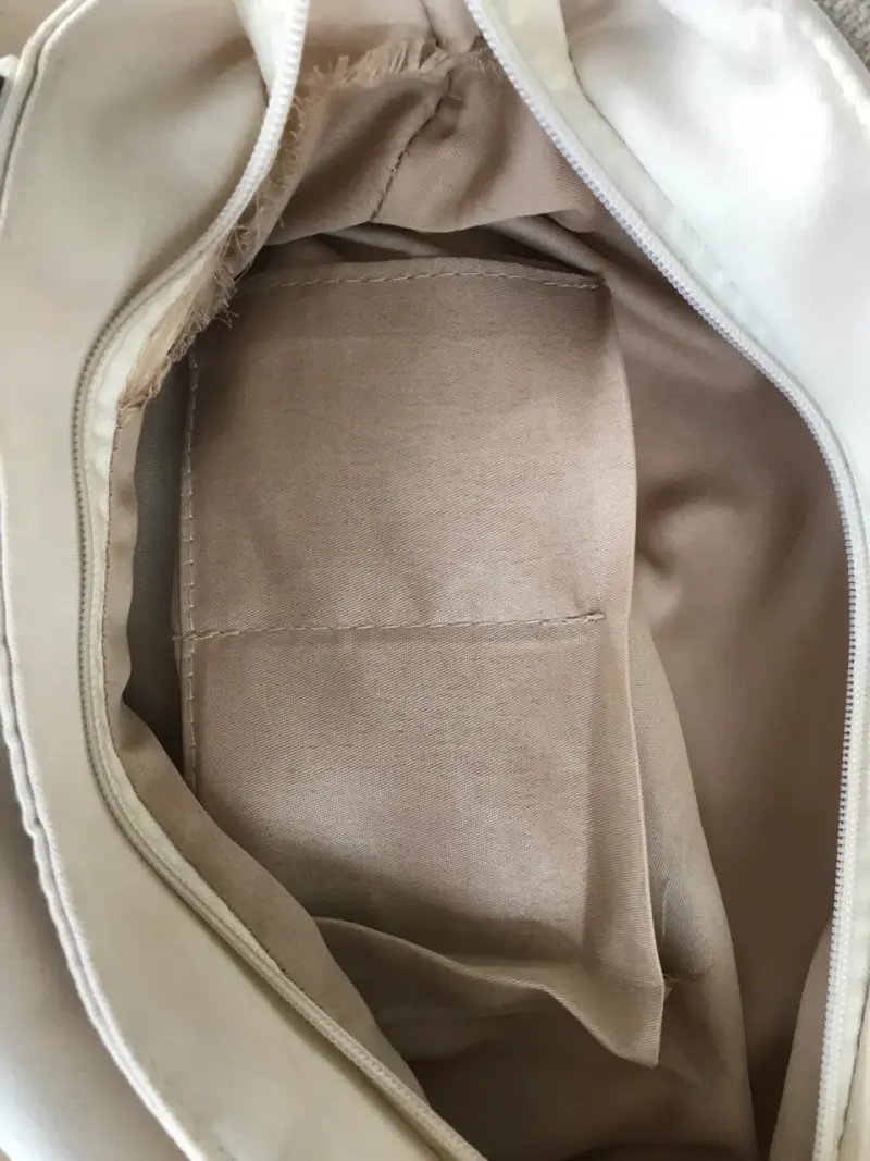 Bolso tote beige BUBBAO con asas largas - 4