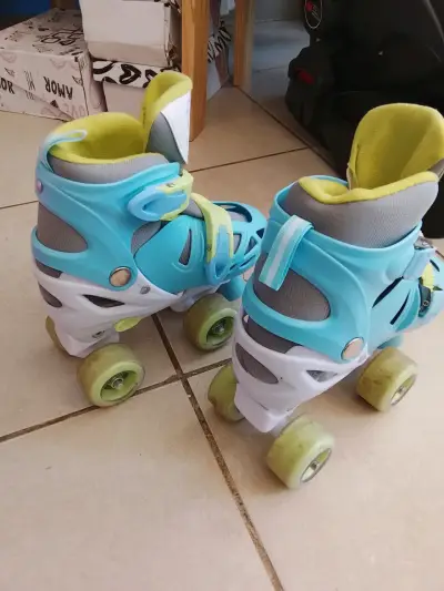 Patines en línea Scoop ajustables para niños - miniatura 3