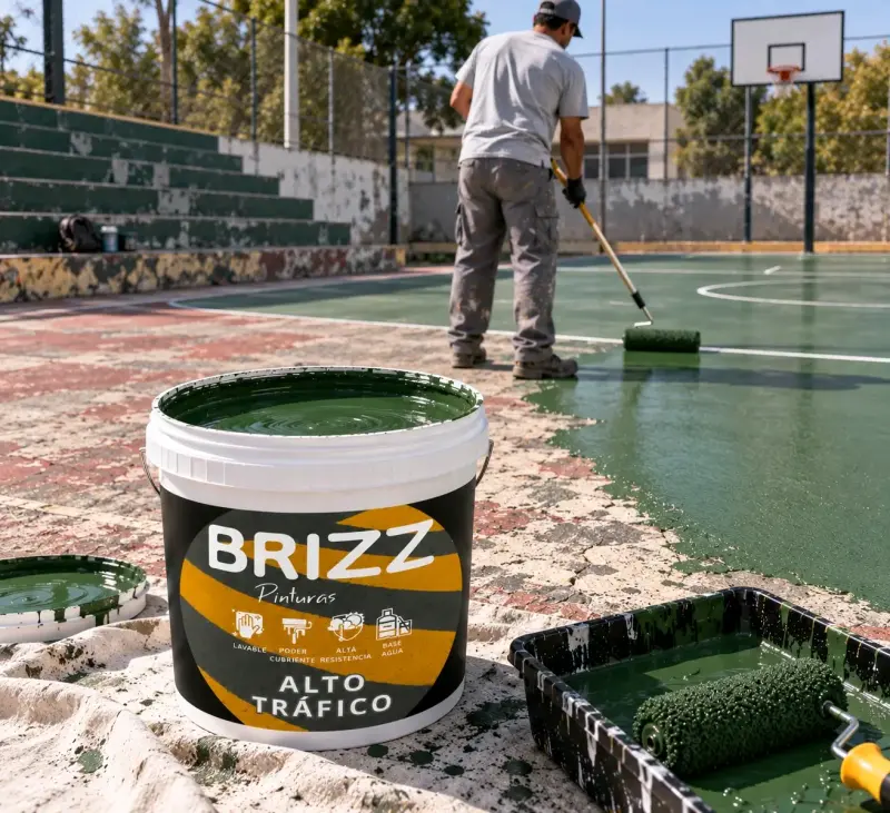 Pintura Brizz Alto Tráfico para Pisos - 6