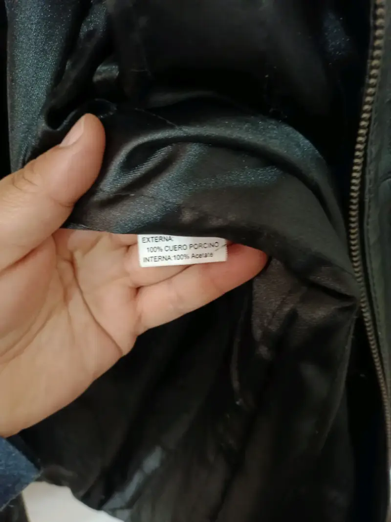 Chaqueta de cuero negro Stefano Cocci de mujer - 3