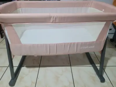 Cuna colecho Bebesit rosa para bebé - miniatura 1