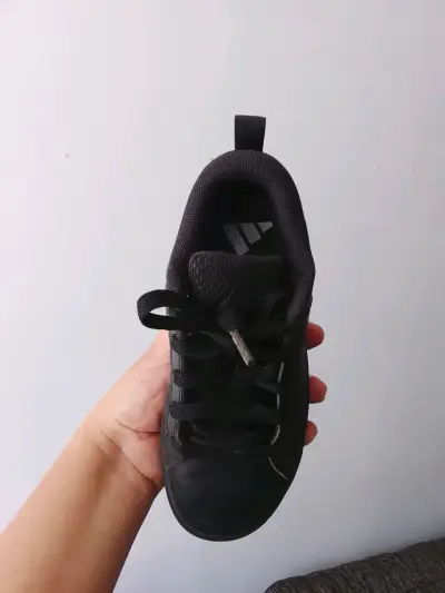 Zapatillas negras Adidas VS Pace 2.0K para niños - miniatura 4