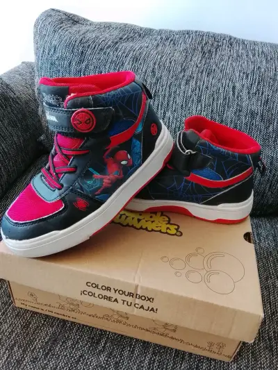 Zapatillas infantiles Spiderman Bubble Gummers - miniatura 1