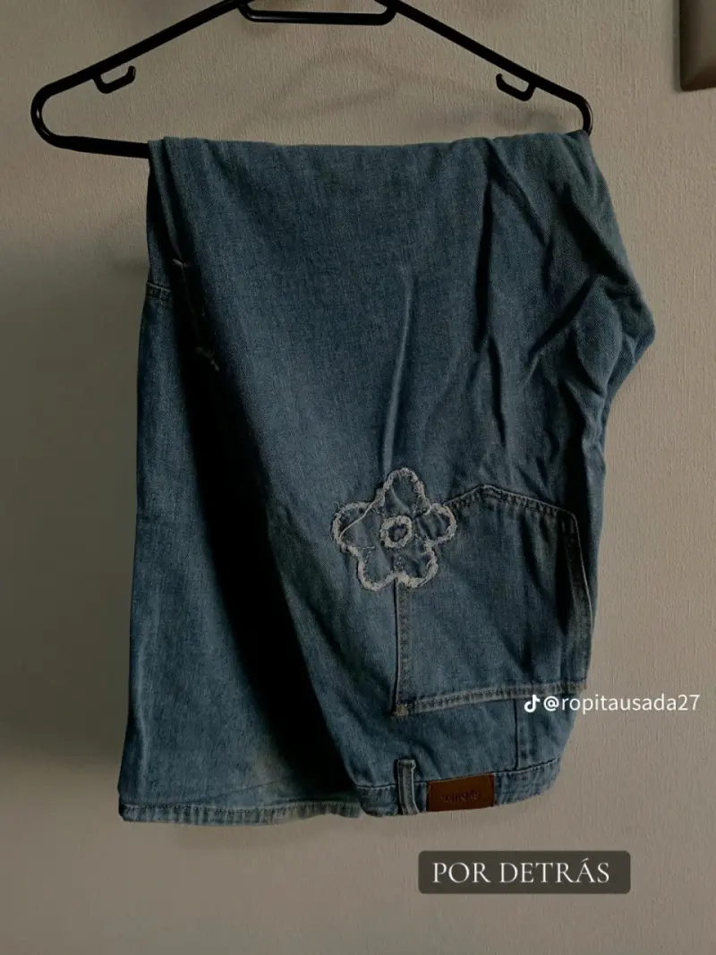 Pantalón de mezclilla mujer Sybilla talla 40 - 2