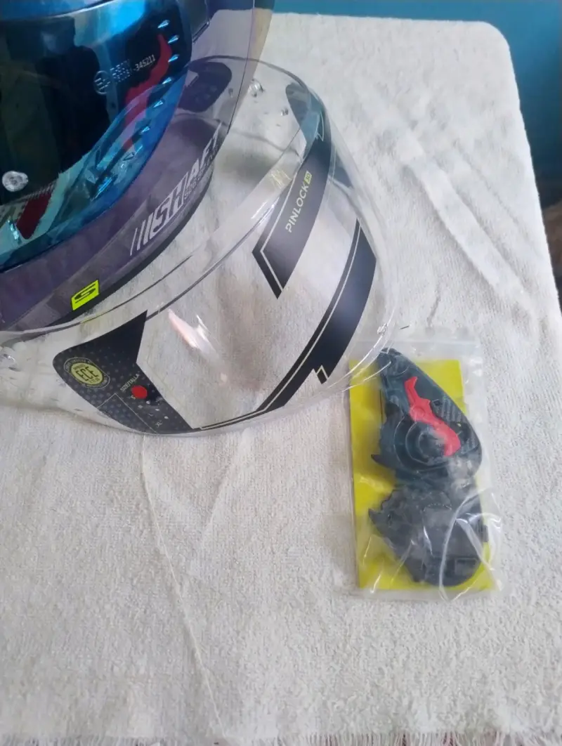 Casco de moto Shaft SP Evo con visor Pinlock - 4