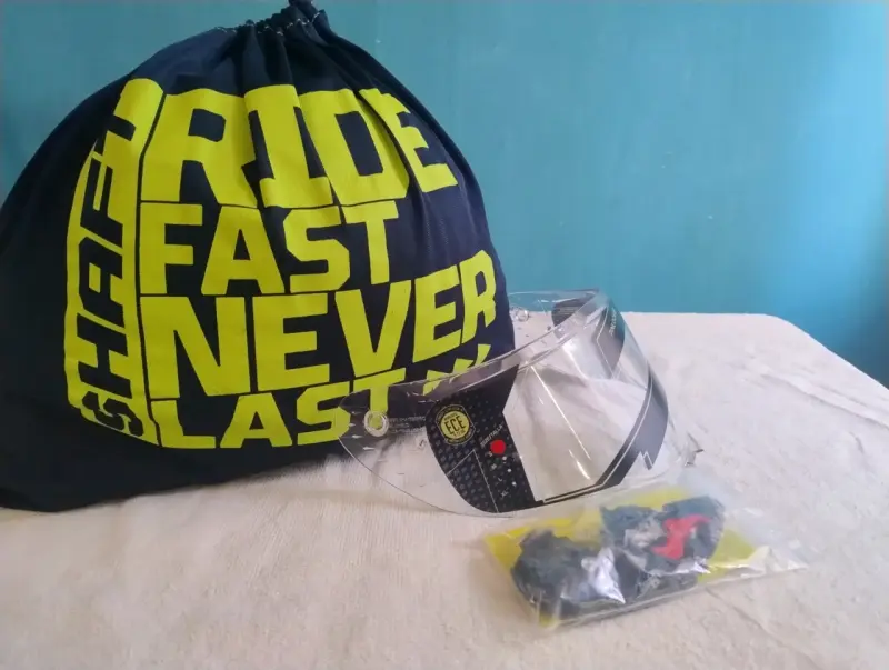 Casco de moto Shaft SP Evo con visor Pinlock - 5