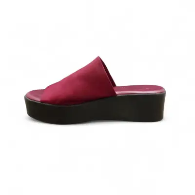 Sandalias con Plataforma Burdeo Talla 37 - miniatura 3