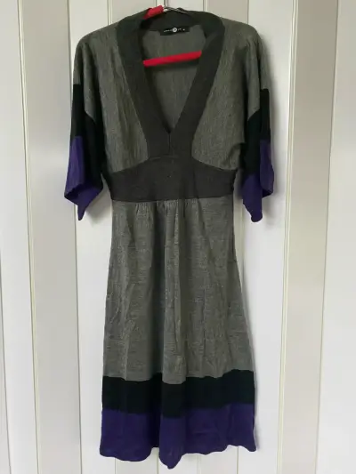 Vestido de punto Dimensión Azul TM - miniatura 1