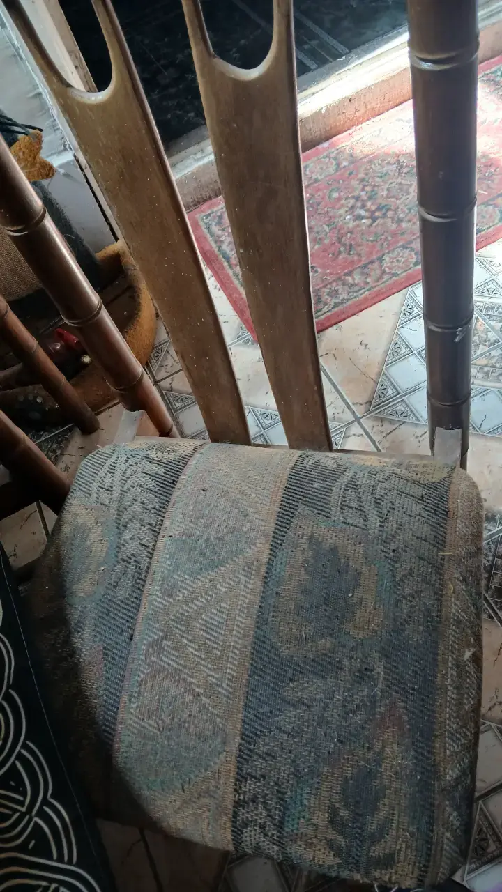Juego de sillones y sillas de comedor estilo clásico - 2
