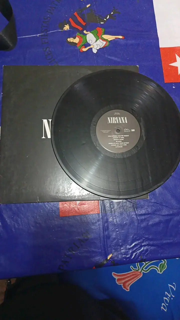 Vinilo Nirvana con portada original - 3
