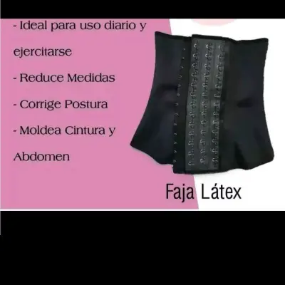 Faja reductora negra talla M - miniatura 6