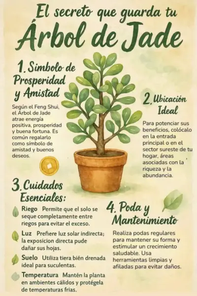 Árbol de Jade en Maceta Decorativa - miniatura 4
