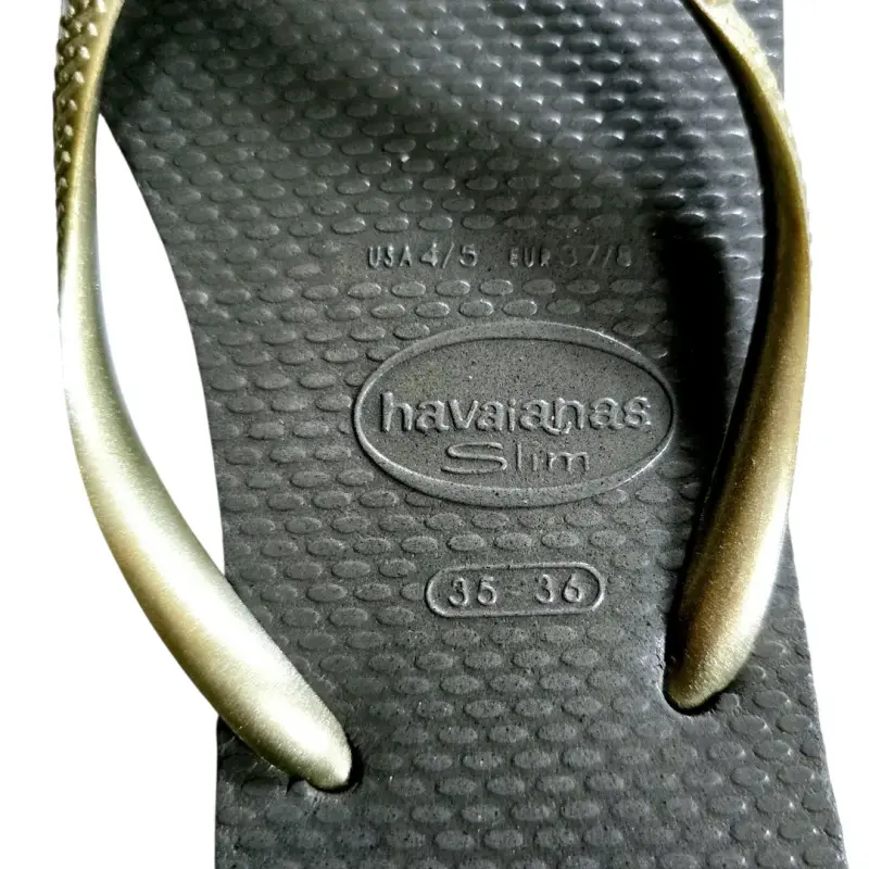 Sandalias Havaianas Slim negras talla 35/36 - 3