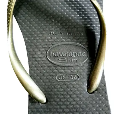 Sandalias Havaianas Slim negras talla 35/36 - miniatura 3