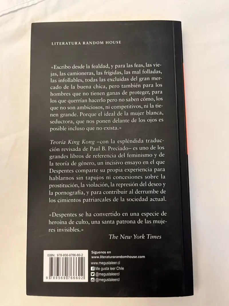 Libro 'Teoría King Kong' de Virginie Despentes - 3