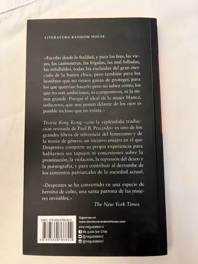 Libro 'Teoría King Kong' de Virginie Despentes - miniatura 3